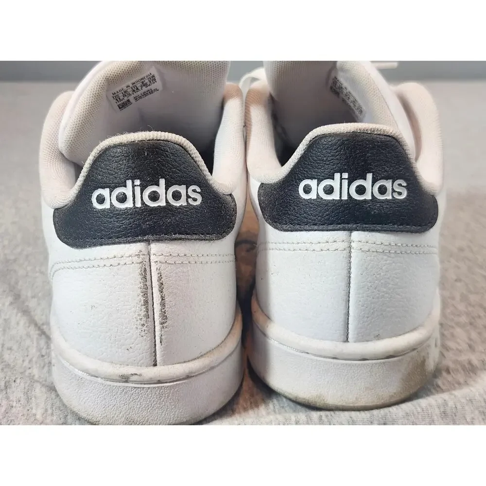Adidas‎ Grand Court White Black Stripe Sneakers Women's Size 11 Casual Shoes
